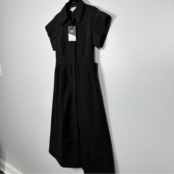 Tuckernuck Black Chloe Dress Size XS NEW NO BELT - Picture 10 of 12